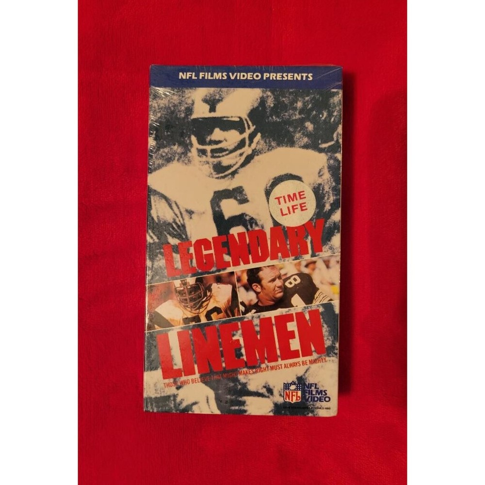 Legendary Linemen New Sealed VHS Tape NFL Films Video Presents Fox Hills Studios